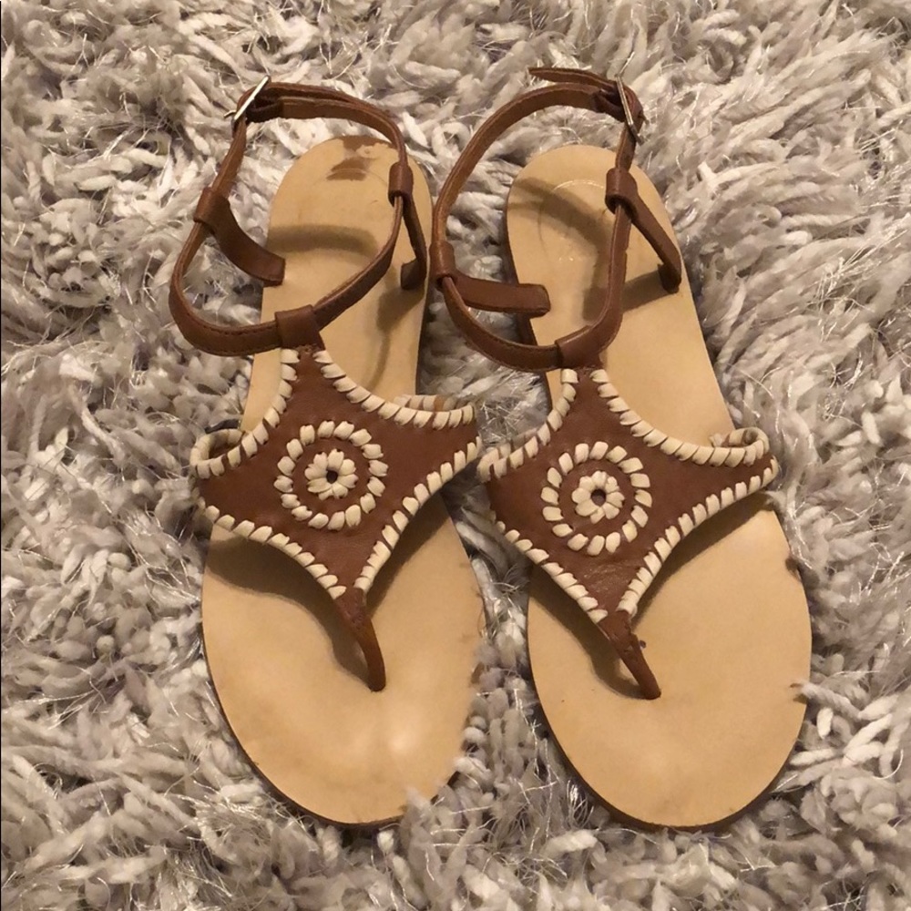 Jack Rogers Tan Sandals